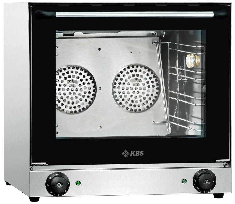 KBS Gastrotechnik Heißluftofen 2,7 kW für 4 Bleche/Roste 430x320mm