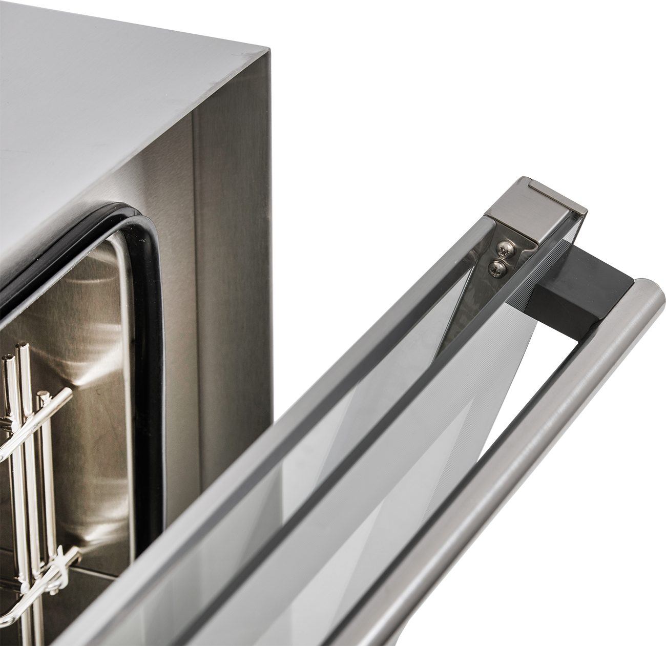 KBS Gastrotechnik Heißluftofen Euronorm 6,4 kW mit manueller Beschwadung und digitaler Zeitanzeige