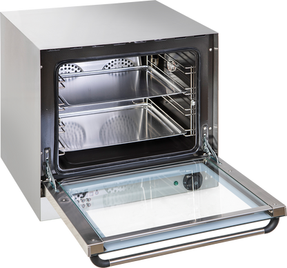 KBS Gastrotechnik Heißluftofen 2,7 kW für 4 Bleche/Roste 430x320mm und digitaler Zeitanzeige