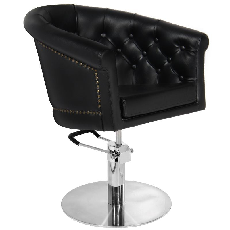 ActiveShop Gabbiano Friseurstuhl London schwarz