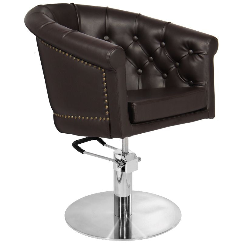 ActiveShop Gabbiano Friseurstuhl London braun