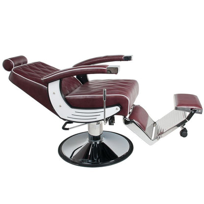 ActiveShop Gabbiano Barbersessel Imperial burgunderrot