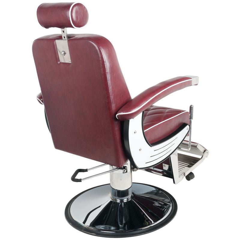 ActiveShop Gabbiano Barbersessel Imperial burgunderrot