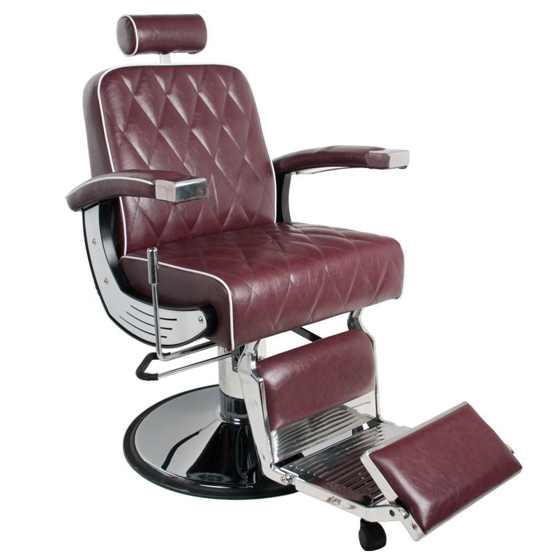 ActiveShop Gabbiano Barbersessel Imperial burgunderrot