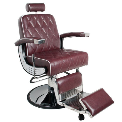 ActiveShop Gabbiano Barbersessel Imperial burgunderrot