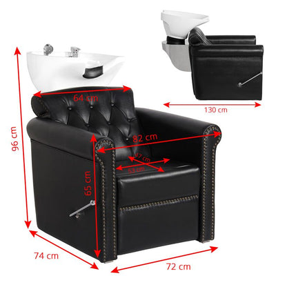 ActiveShop Gabbiano Hundewaschsalon Berlin Lux schwarz