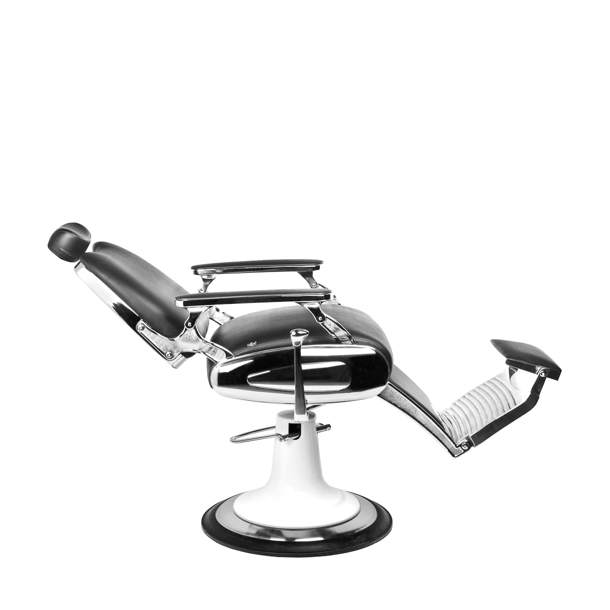 ActiveShop Gabbiano Friseurstuhl Moto Style schwarz
