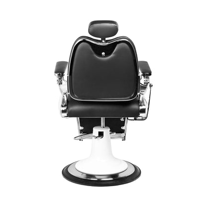 ActiveShop Gabbiano Friseurstuhl Moto Style schwarz