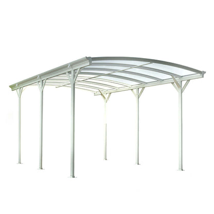 Home Deluxe Design Carport FALO - 505 x 300 cm Weiß