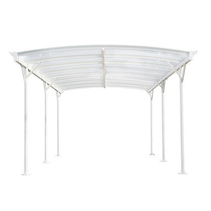 Home Deluxe Design Carport FALO - 505 x 300 cm Weiß