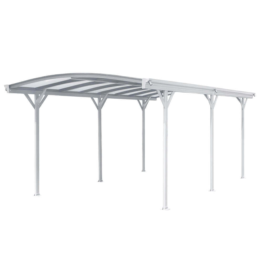 Home Deluxe Design Carport FALO - 505 x 300 cm Weiß