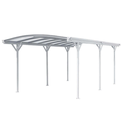 Home Deluxe Design Carport FALO - 505 x 300 cm Weiß