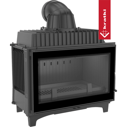 Kratki Kamineinsatz Gusseisen KRATKI FRANEK 14 kW Ø 200