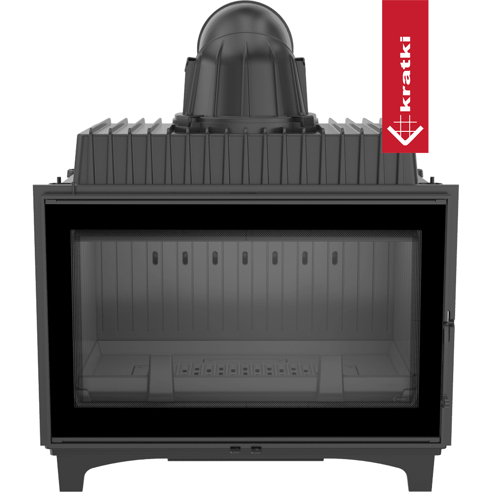 Kratki Kamineinsatz Gusseisen KRATKI FRANEK 14 kW Ø 200
