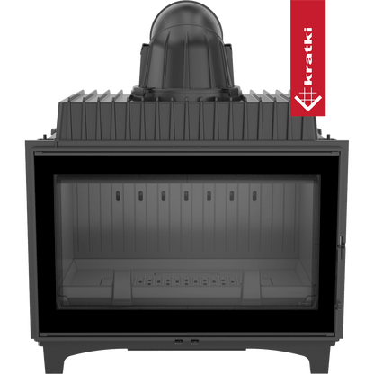 Kratki Kamineinsatz Gusseisen KRATKI FRANEK 14 kW Ø 200