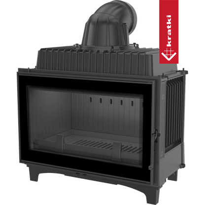 Kratki Kamineinsatz Gusseisen KRATKI FRANEK 14 kW Ø 200