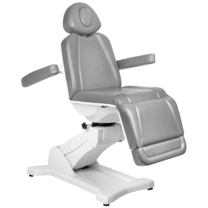 ActiveShop Elektrischer Kosmetikstuhl Azzurro 869A drehbar 4 Motoren grau