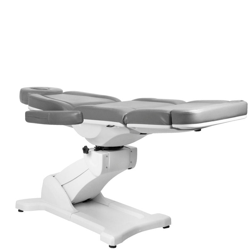 ActiveShop Elektrischer Kosmetikstuhl Azzurro 869A drehbar 4 Motoren grau