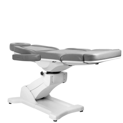 ActiveShop Elektrischer Kosmetikstuhl Azzurro 869A drehbar 4 Motoren grau