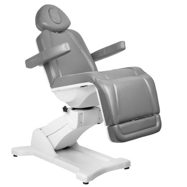 ActiveShop Elektrischer Kosmetikstuhl Azzurro 869A drehbar 4 Motoren grau