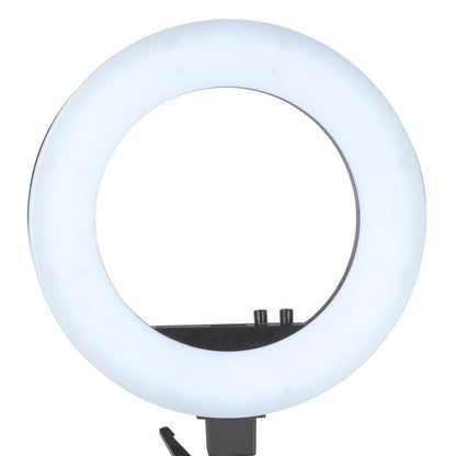 ActiveShop Ringlicht Ringlicht 18" 48W LED schwarz + Stativ