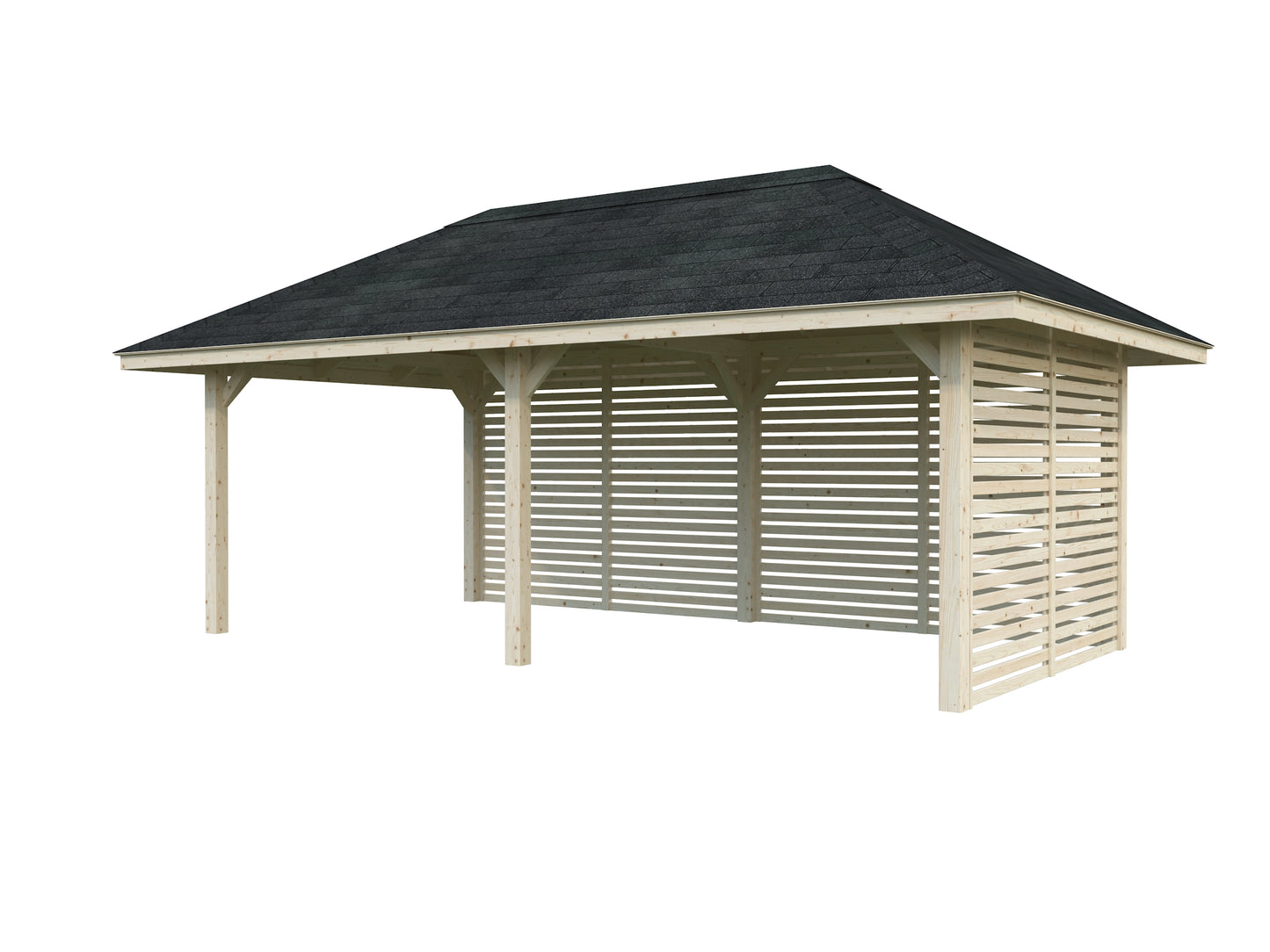 Palmako Bianca 16,6 m2 Set 109 - Naturbelassen