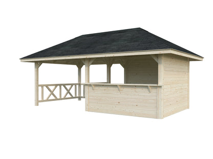 Palmako Bianca 16,6 m2 Set 110 - Hellbraun tauchgrundiert
