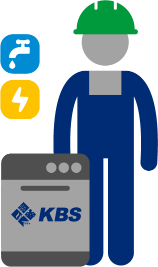 KBS Gastrotechnik KBS Einspülservice für Großraumspülmaschinen