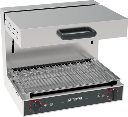 KBS Gastrotechnik Lift-Salamander 4kW 3-seitig offen höhenverstellbare Liftheizung