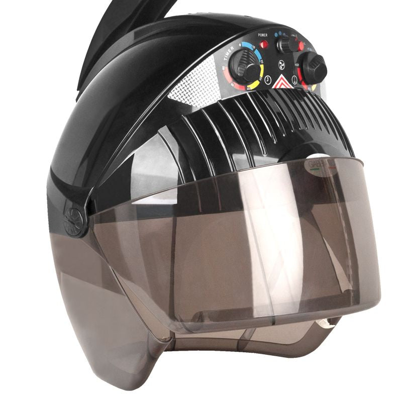 ActiveShop Gabbiano Hängehaartrockner Centurion DVI-303W drei Geschwindigkeiten Ionen schwarz