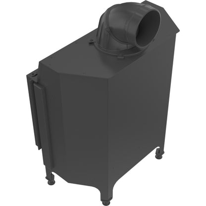Kratki Kamineinsatz aus Stahl KRATKI NADIA 12 kW Ø 200 mit Türfeder