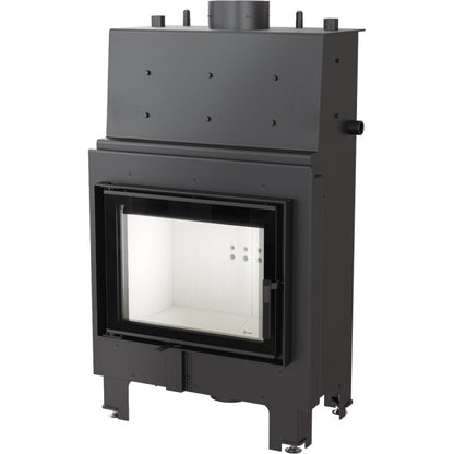 Kratki Wasserführender Kamineinsatz KRATKI MBM 12 kW Ø 180 mit Türfeder