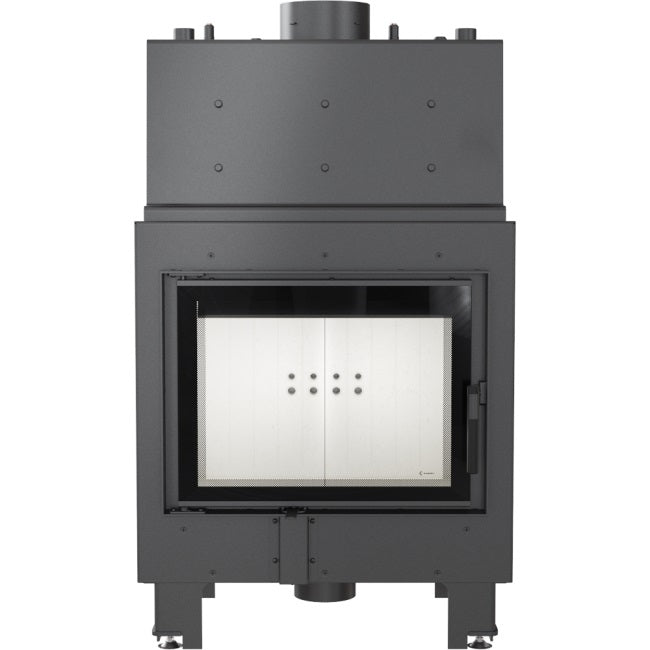 Kratki Wasserführender Kamineinsatz KRATKI MBM 12 kW Ø 180 mit Türfeder