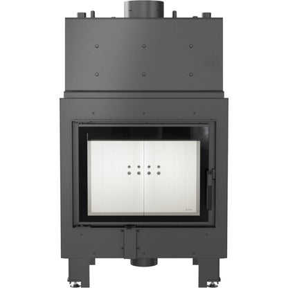Kratki Wasserführender Kamineinsatz KRATKI MBM 12 kW Ø 180 mit Türfeder