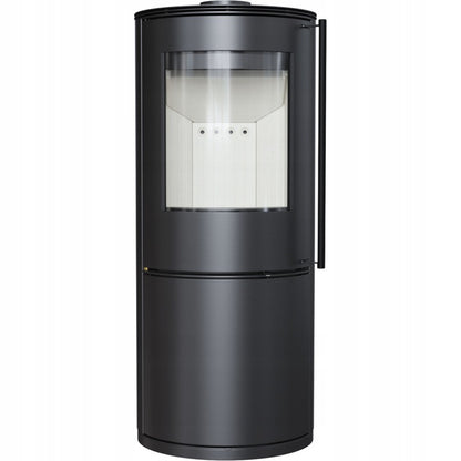 Kratki Kaminofen aus Stahl KRATKI PICARD Ø 150 9 kW mit Türfeder
