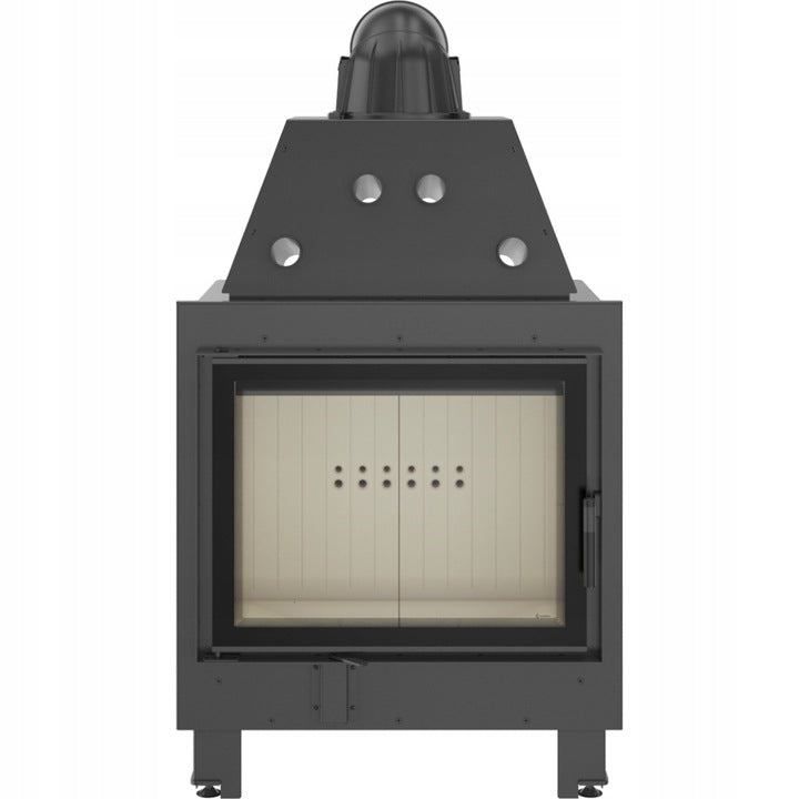 Kratki Kamineinsatz aus Stahl KRATKI MBA 17 kW Ø 200 mit Türfeder