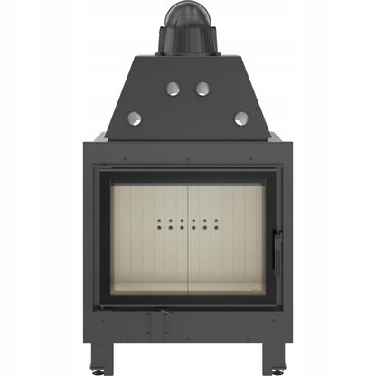 Kratki Kamineinsatz aus Stahl KRATKI MBA 17 kW Ø 200 mit Türfeder