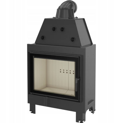 Kratki Kamineinsatz aus Stahl KRATKI MBA 17 kW Ø 200 mit Türfeder