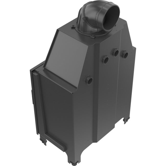 Kratki Kamineinsatz aus Stahl KRATKI MBO 15 kW Ø 200 mit Türfeder