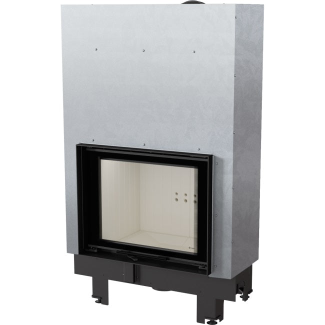 Kratki Kamineinsatz aus Stahl KRATKI MBZ 13 kW Ø 200 mit Schiebetür mit Türfeder