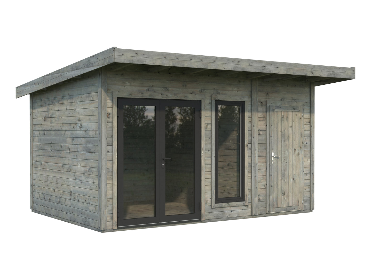 Palmako Aurelia 12,4 m2 - Grau tauchgrundiert