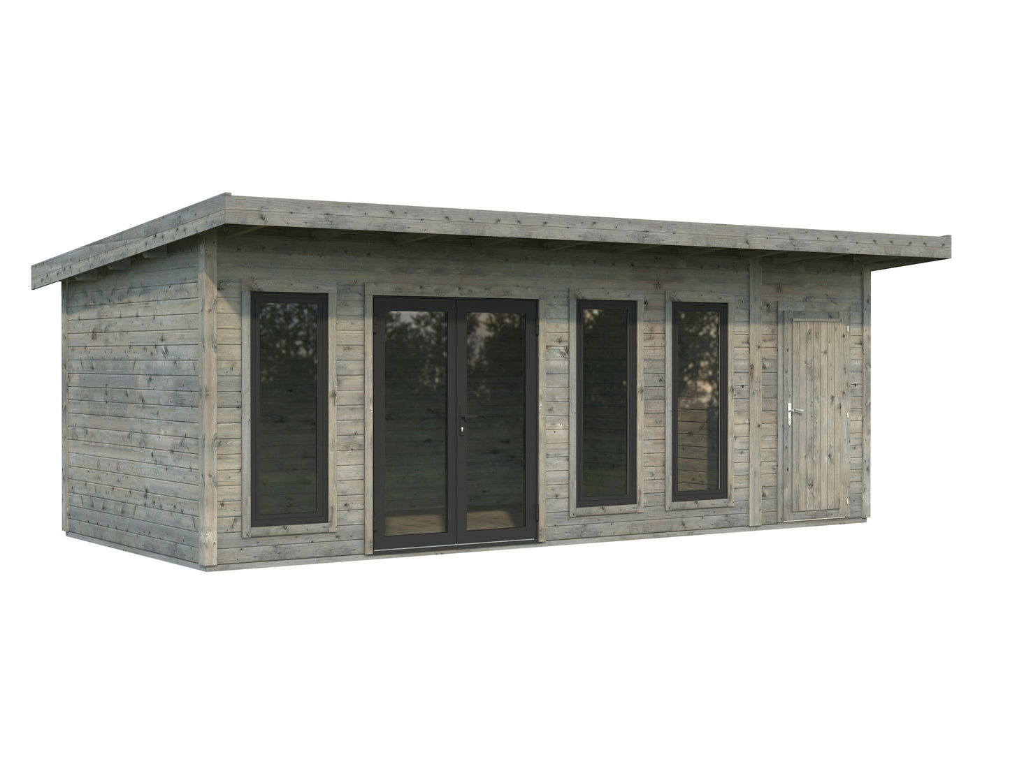 Palmako Aurelia 19,2 m2 - Grau tauchgrundiert