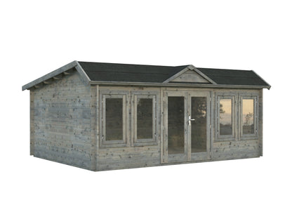 Palmako Claudia Pent 19,4 m2 - Hellbraun tauchgrundiert