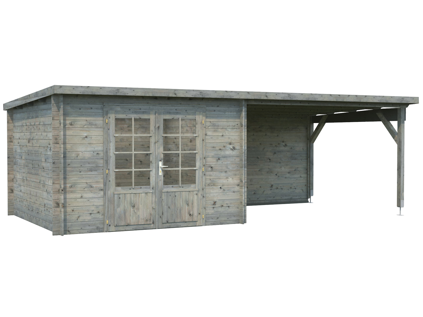 Palmako Ella 8,7+10,0 m2 - Naturbelassen
