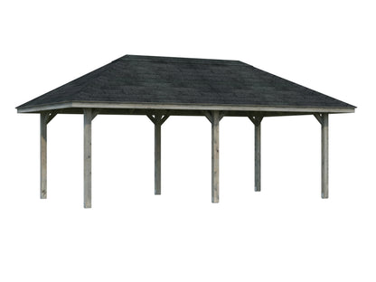 Palmako Bianca 16,6 m2 - Transparent tauchgrundiert