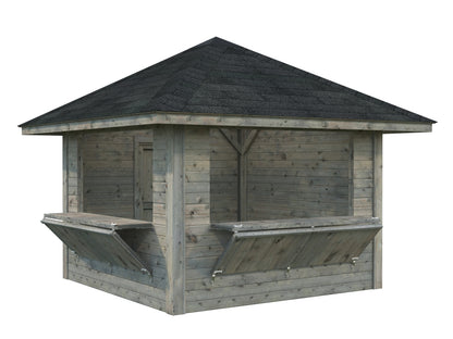 Palmako Bianca 8,3 m2 Set 105 - Grau tauchgrundiert