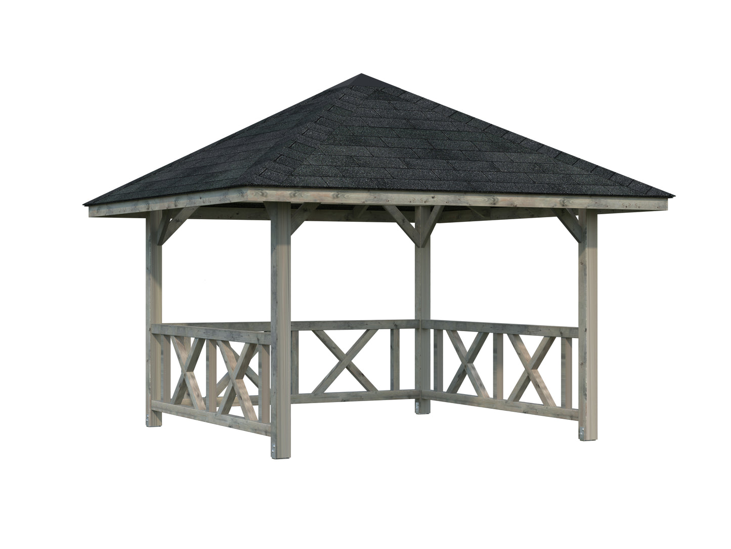 Palmako Bianca 8,3 m2 Set 101 - Naturbelassen