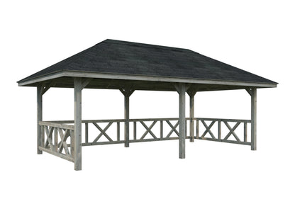 Palmako Bianca 16,6 m2 Set 107 - Grau tauchgrundiert