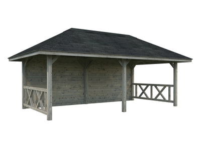 Palmako Bianca 16,6 m2 Set 108 - Hellbraun tauchgrundiert
