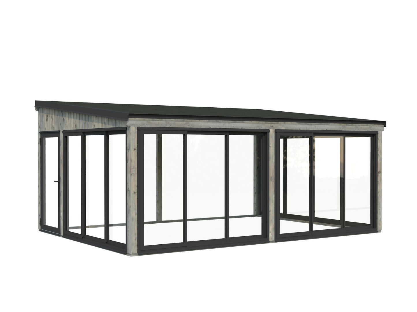 Palmako Lumi 23,3 m2 Slide Plus - Transparent tauchgrundiert